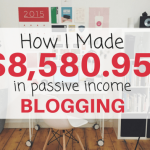 Income passive blogging earned over sick while traffic transformation grew monthly 1000 views